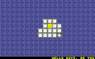 Swapping Tiles atari screenshot